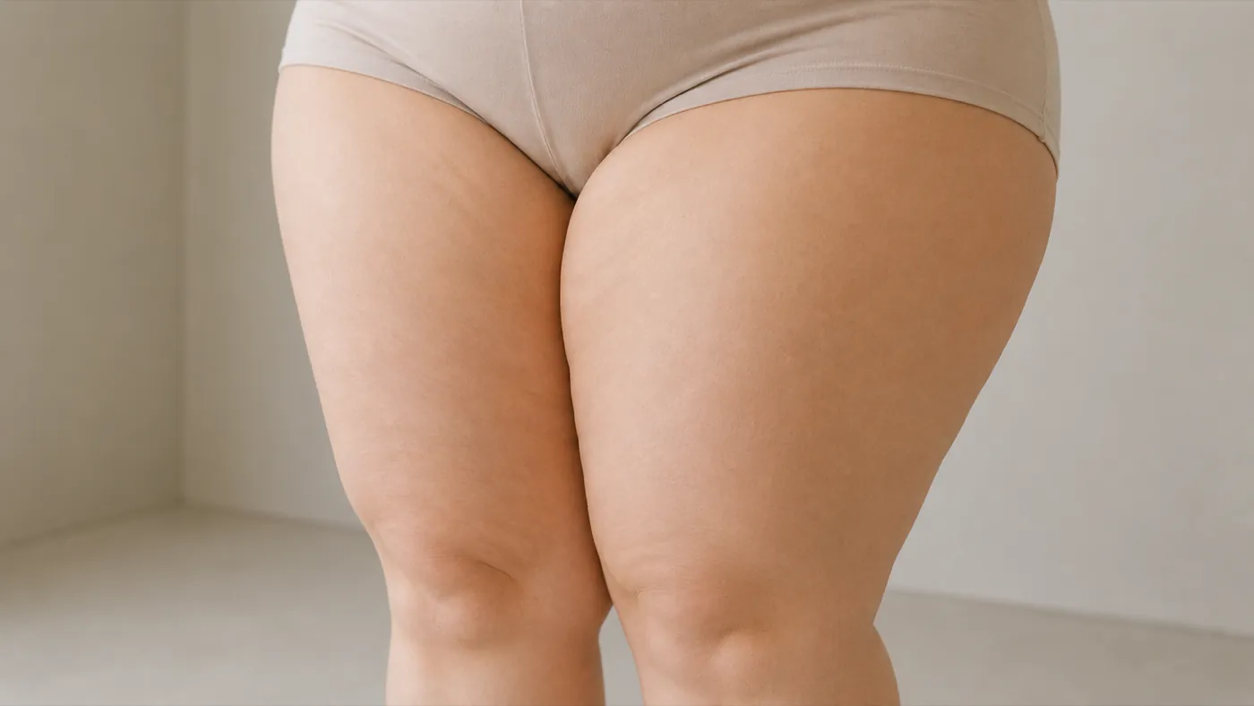 허벅지 시술 부위