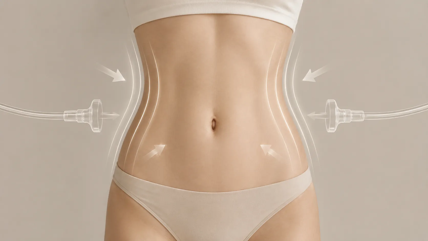 디자인 복부 지방흡입 프로세스