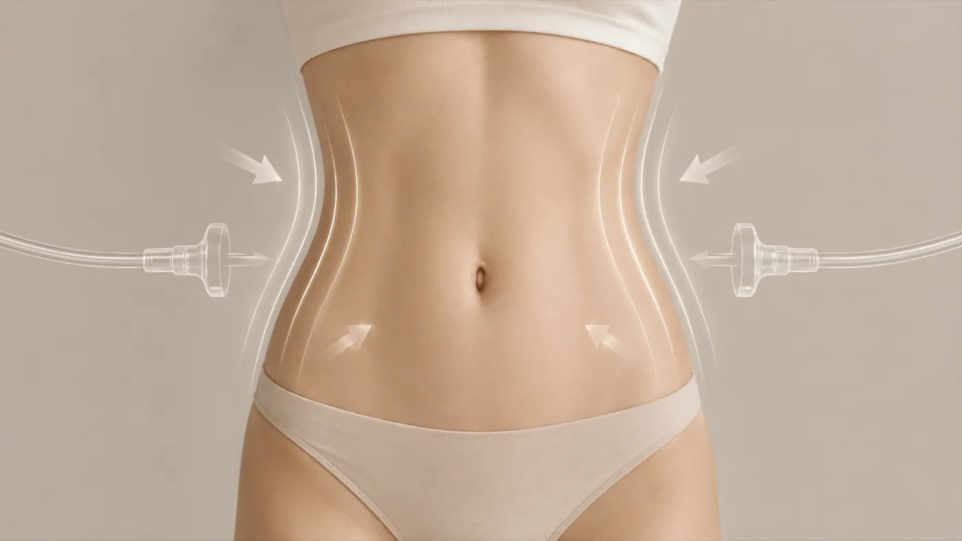디자인 복부 지방흡입 프로세스
