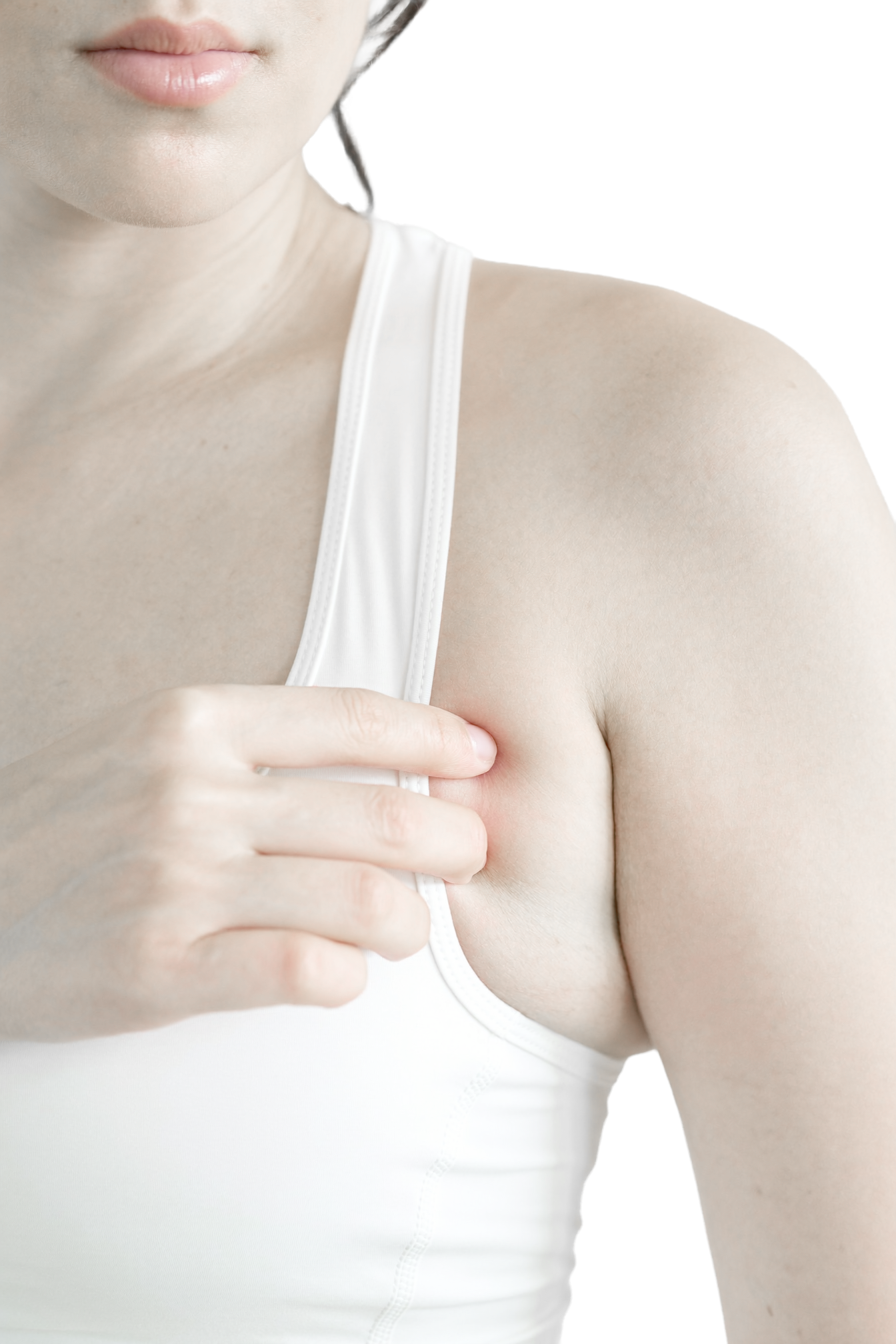 겨드랑이 앞쪽 (부유방)