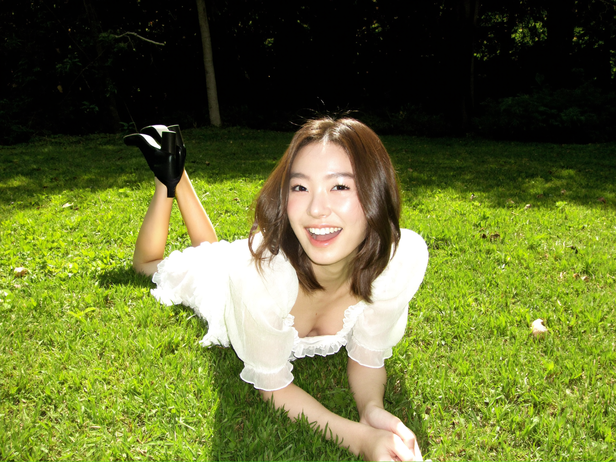 허벅지 안쪽 실루엣